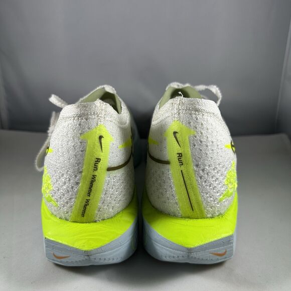 W Nike ZoomX Vaporfly Next% 3 Sail Volt HQ3464-143 Womens Size 9 Mens 7.5 - Picture 5 of 9